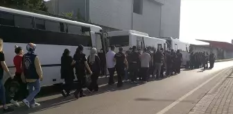 Sahte Araç Kiralama Operasyonu: 38 Gözaltı