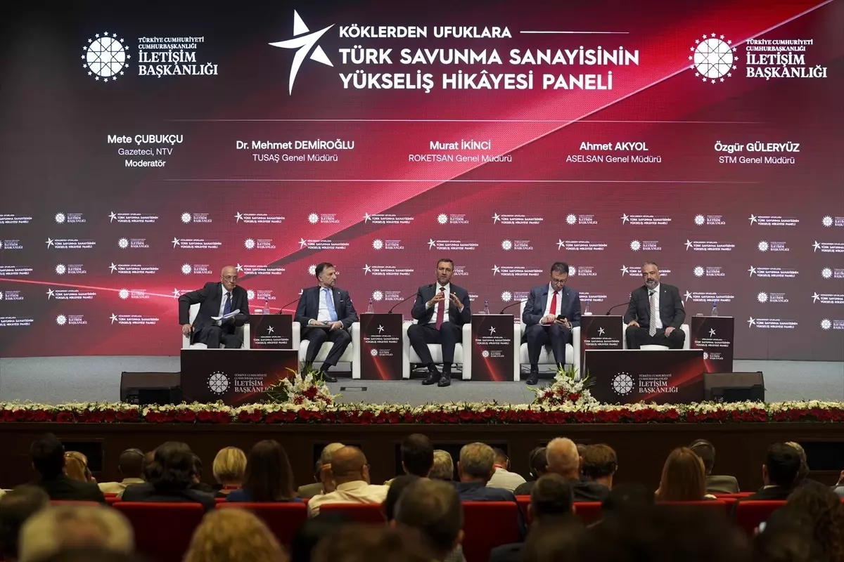 'Köklerden Ufuklara Türk Savunma Sanayisinin Yükseliş Hikayesi Paneli' düzenlendi