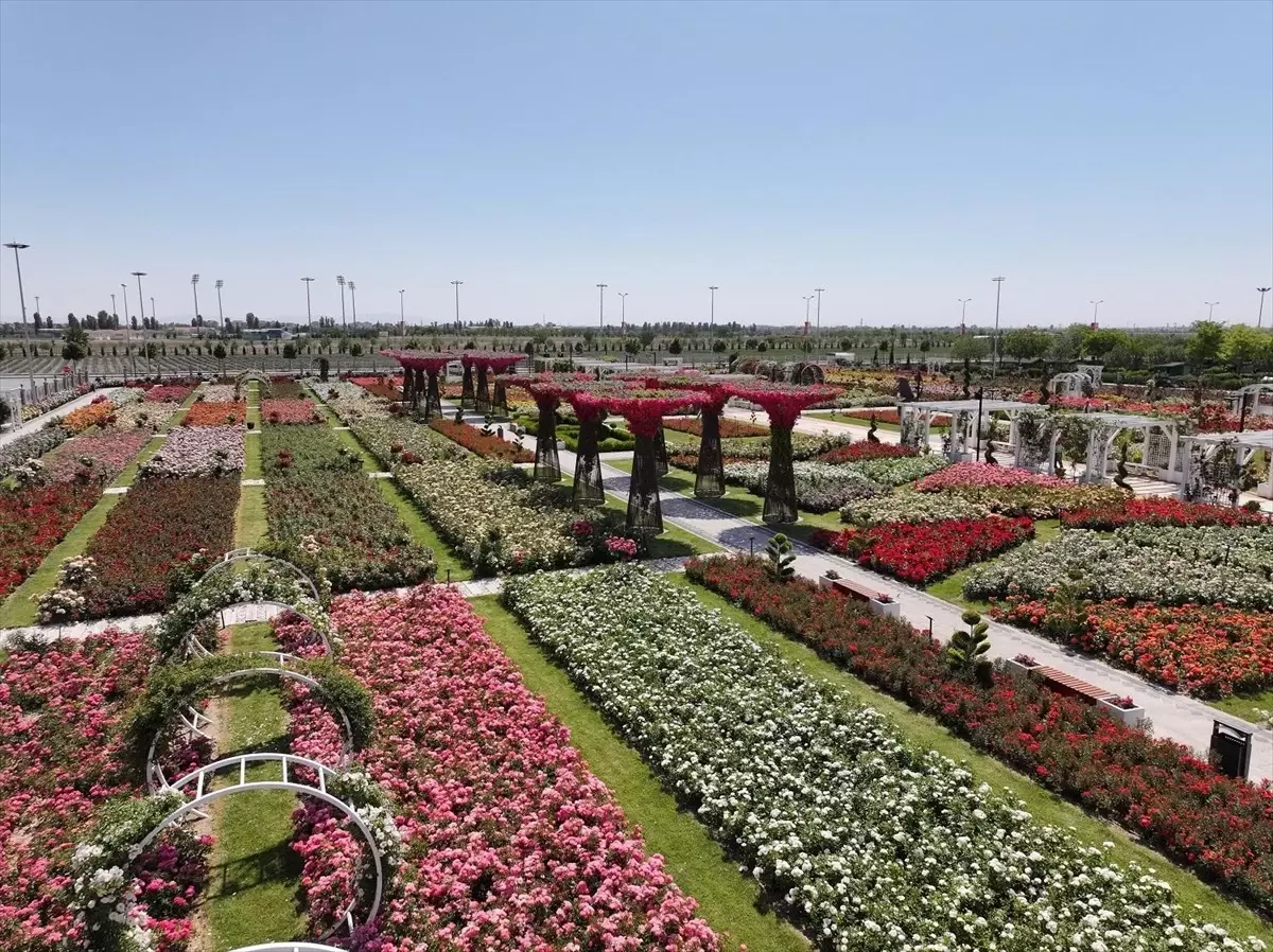 Karatay'da Gül Kokulu Yeni Yaşam Alanı Açıldı