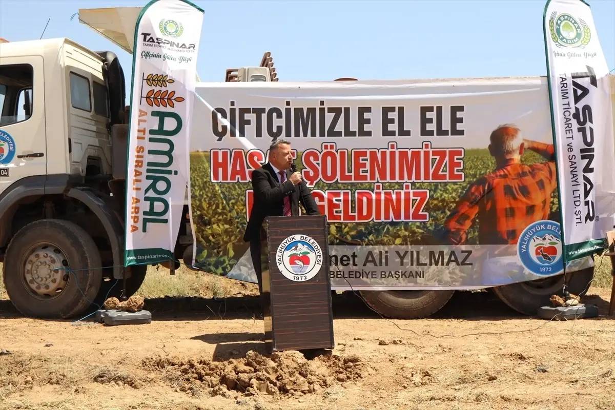 Yalıhüyük Belediyesi'nden Hayır İşlerine Gelir Üretecek Tarım Projesi