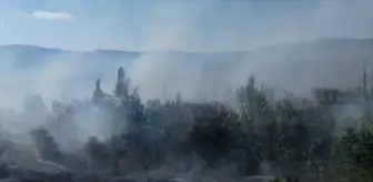 Konya'nın Hüyük İlçesinde Yangın Kontrol Altına Alındı