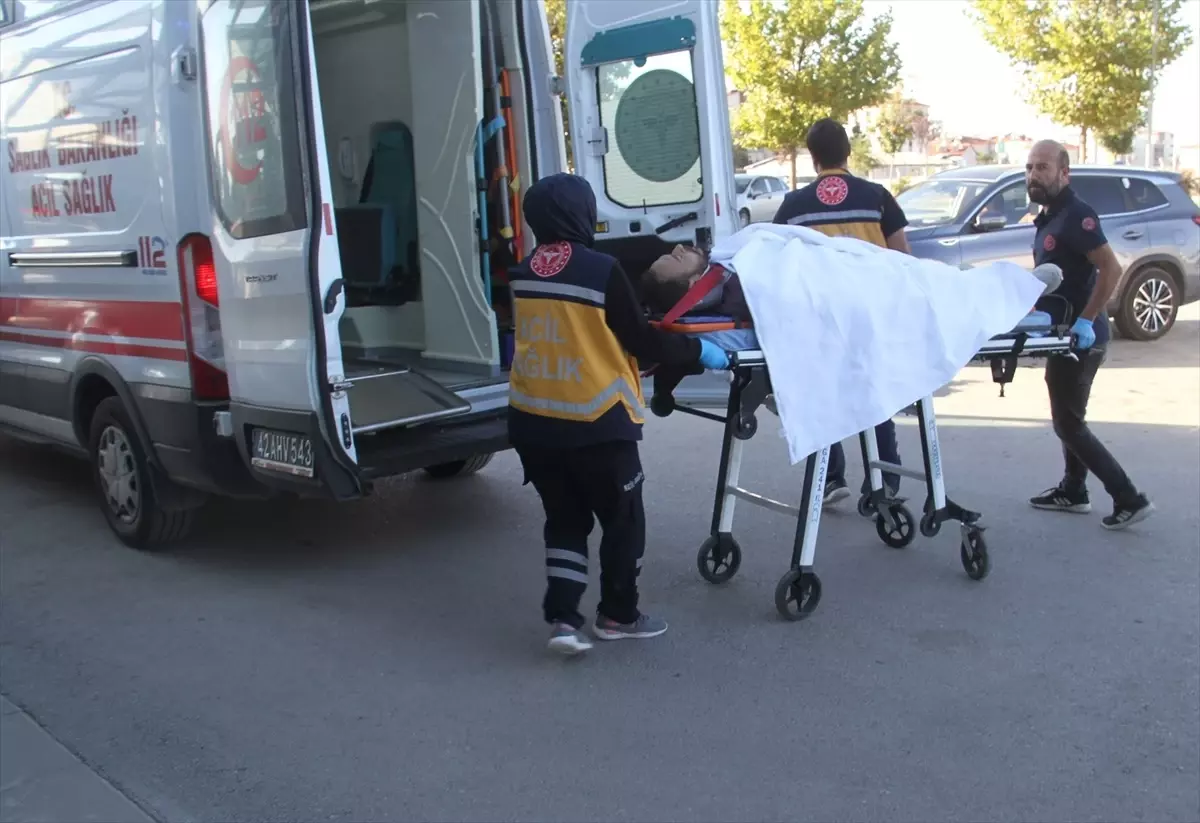 Konya'da İnşaatta İşçi Asansör Boşluğuna Düştü