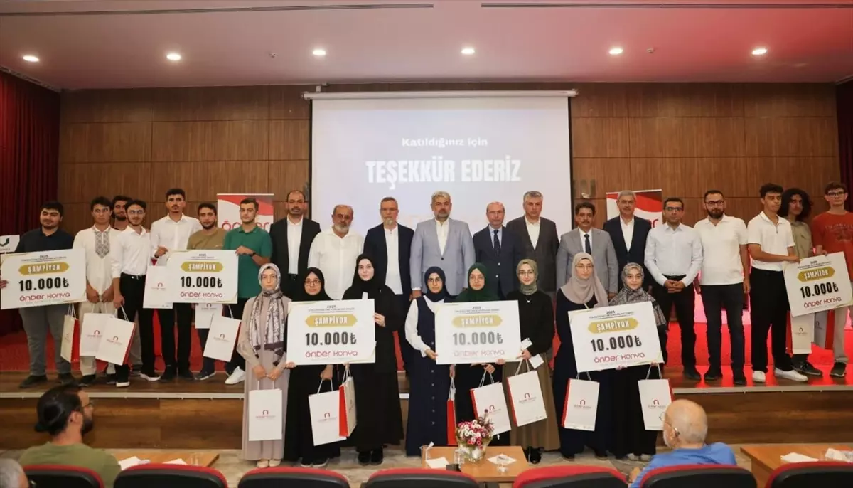 2025 YKS Başarılı Öğrencilere Ödül Töreni