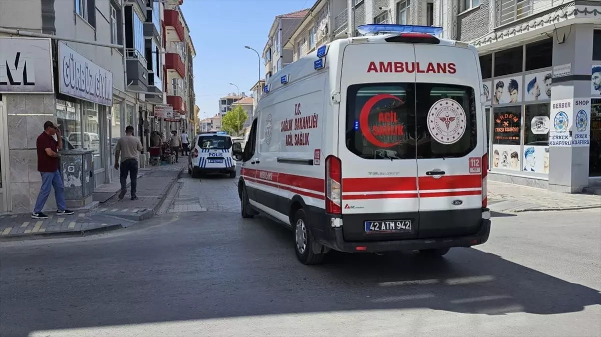 Konya'da Bıçaklı Saldırı: 1 Ağır Yaralı