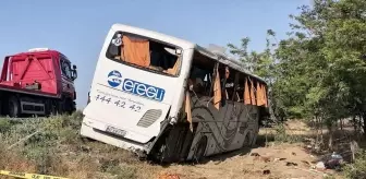 Konya'da Yolcu Otobüsü Devriildi: 1 Ölü, 26 Yaralı
