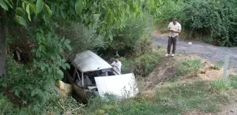 Konya'da Su Kanalına Düşen Otomobilde 3 Kişi Yaralandı