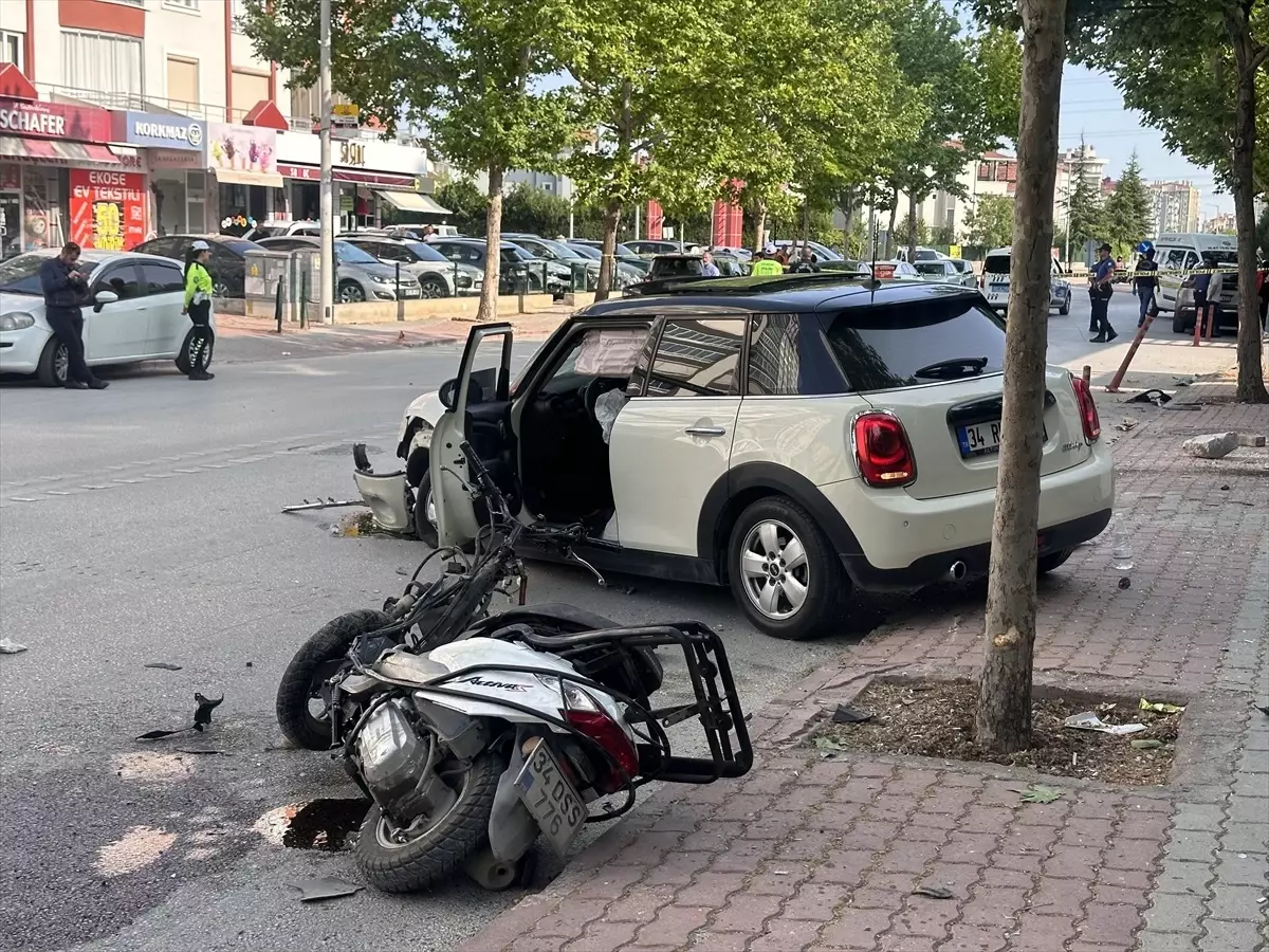 Konya'da Kaza: Motokurye Hayatını Kaybetti