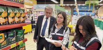 Konya'da Marketlerde Fiyat ve Etiket Denetimi Yapıldı