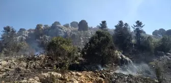 Konya'nın Beyşehir ilçesinde yangın söndürüldü