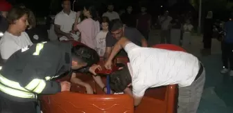 Beyşehir'de Oyun Parkında Çocuk Yaralandı