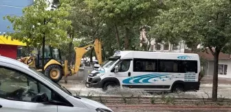 Konya'da Sağanak ve Dolu Hayatı Olumsuz Etkiledi