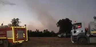 Konya'nın Beyşehir ilçesinde büyük yangın