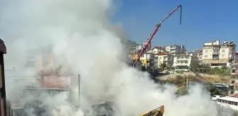 Konya'da Silah Fabrikasında Yangın Kontrol Altına Alındı