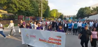 Konya'da Otizmli Bireyler için Spor Oyunları Başladı