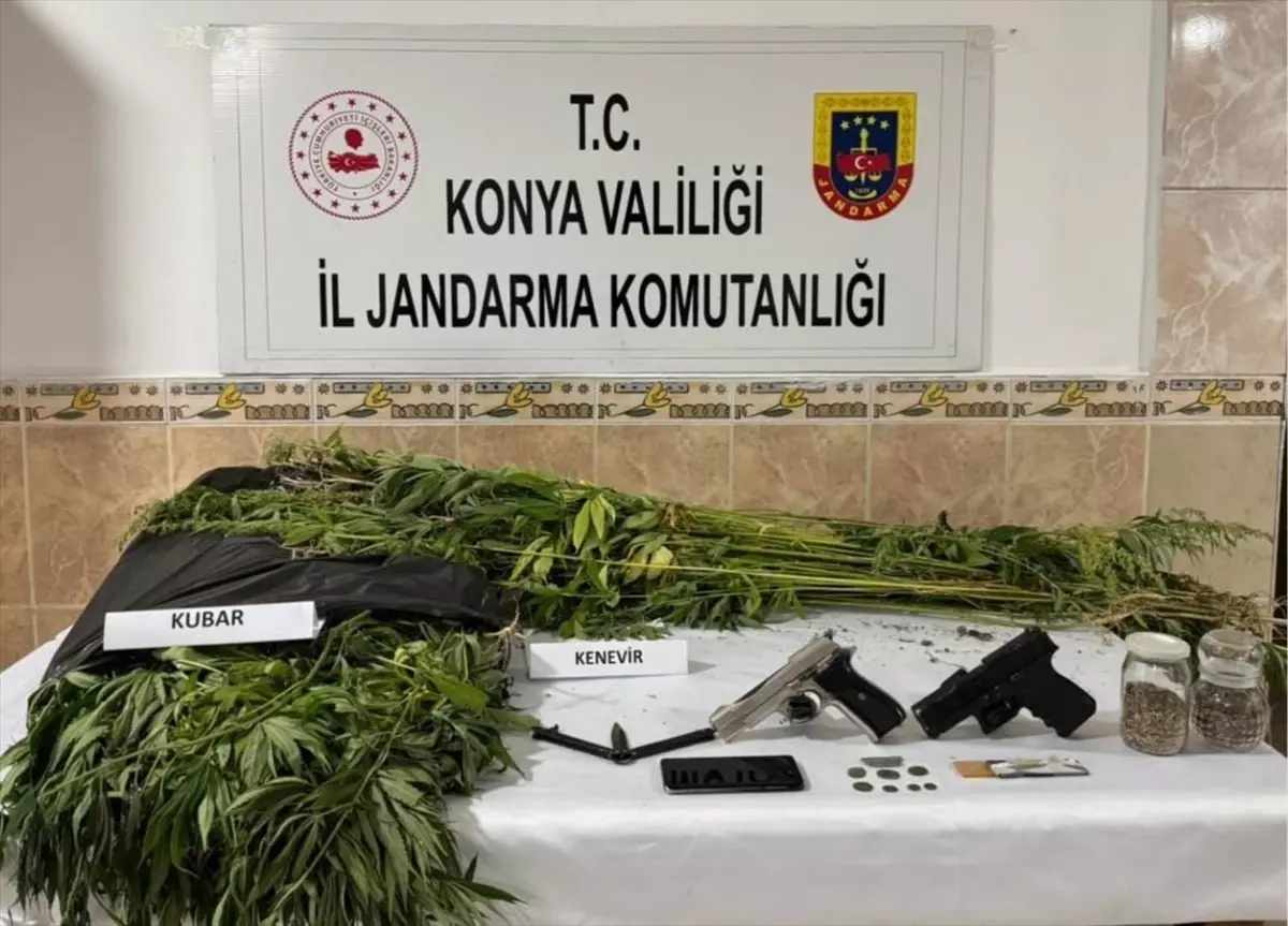 Akşehir'de Tarihi Eser ve Uyuşturucu Operasyonunda 3 Şüpheli Tutuklandı