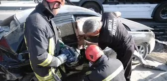 Karapınar'da Tır ve Otomobil Çarpıştı: 3 Yaralı