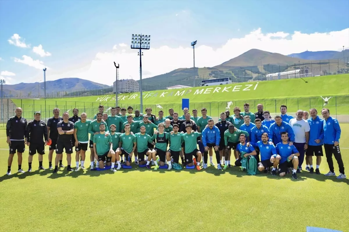 Konyaspor, Erzurum'da 2025-2026 Sezonu Hazırlıklarına Başladı