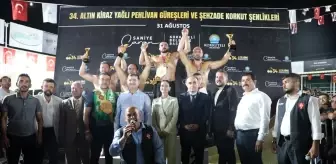 Altın Kiraz Yağlı Pehlivan Güreşleri'nde Başpehlivan Ali İhsan Batmaz