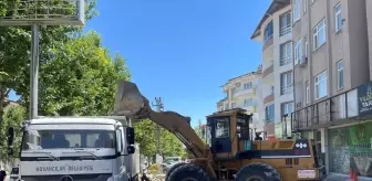Kovancılar'da Yol ve Peyzaj Çalışmaları Devam Ediyor
