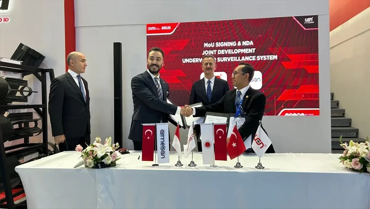 Türkiye'nin Su Altı Güvenliği Çözümleri Endonezya'da Hayata Geçiyor