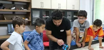 Kayseri'de Öğrenciler Yaz Tatilinde Teknoloji Üretiyor