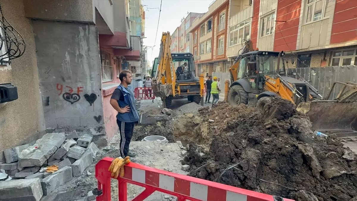 Küçükçekmece'de Doğal Gaz Borusu Patladı