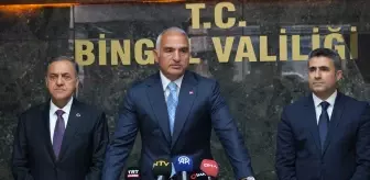 Kültür ve Turizm Bakanı Ersoy, Bingöl'de konuştu Açıklaması