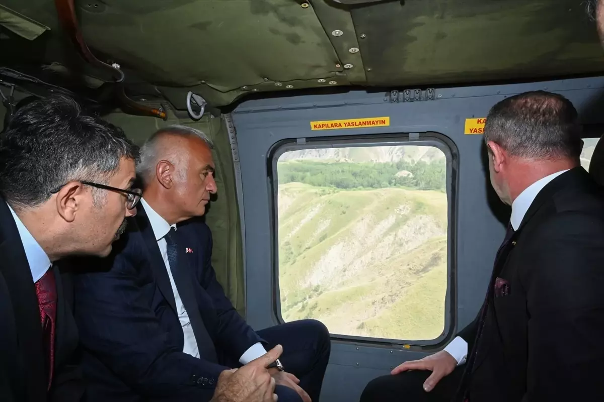 Kültür ve Turizm Bakanı Ersoy, Hakkari'deki Tesisleri İnceledi