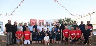 30 Ağustos Zafer Kupası Plaj Voleybolu Turnuvası Başladı