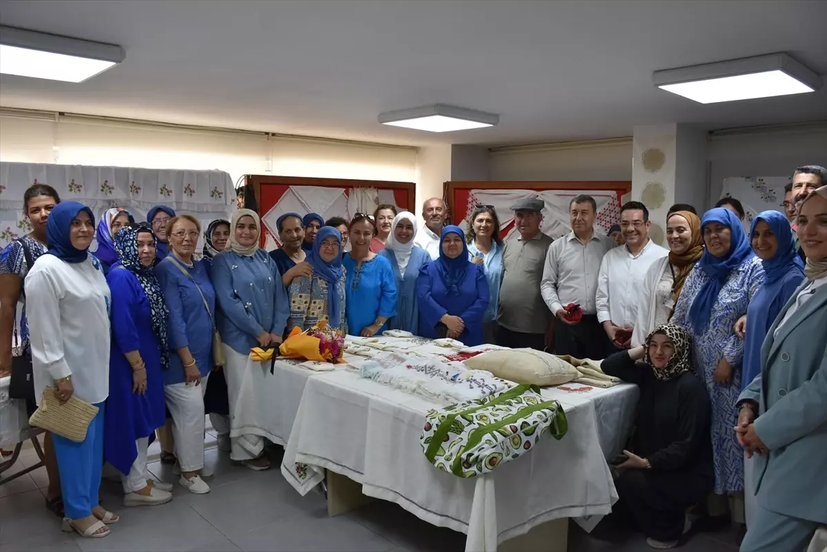 ATASEM Kumluca Kursiyerlerinin Eserleri Sergilendi