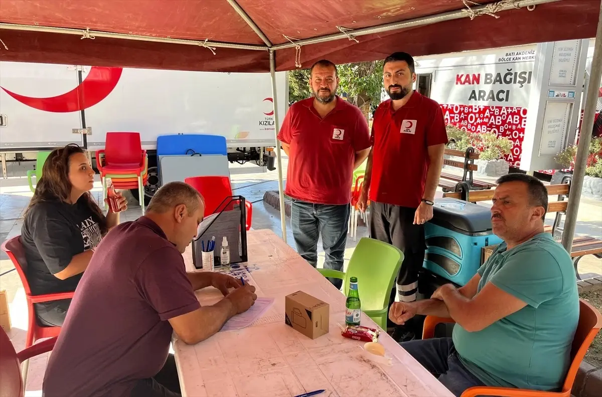 Kumluca'da İki Haftalık Kan Bağışı Kampanyası Başladı