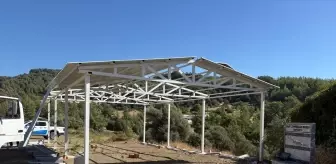 Kumluca'da Üstü Kapalı Namaz Kılma Alanları Yapıldı