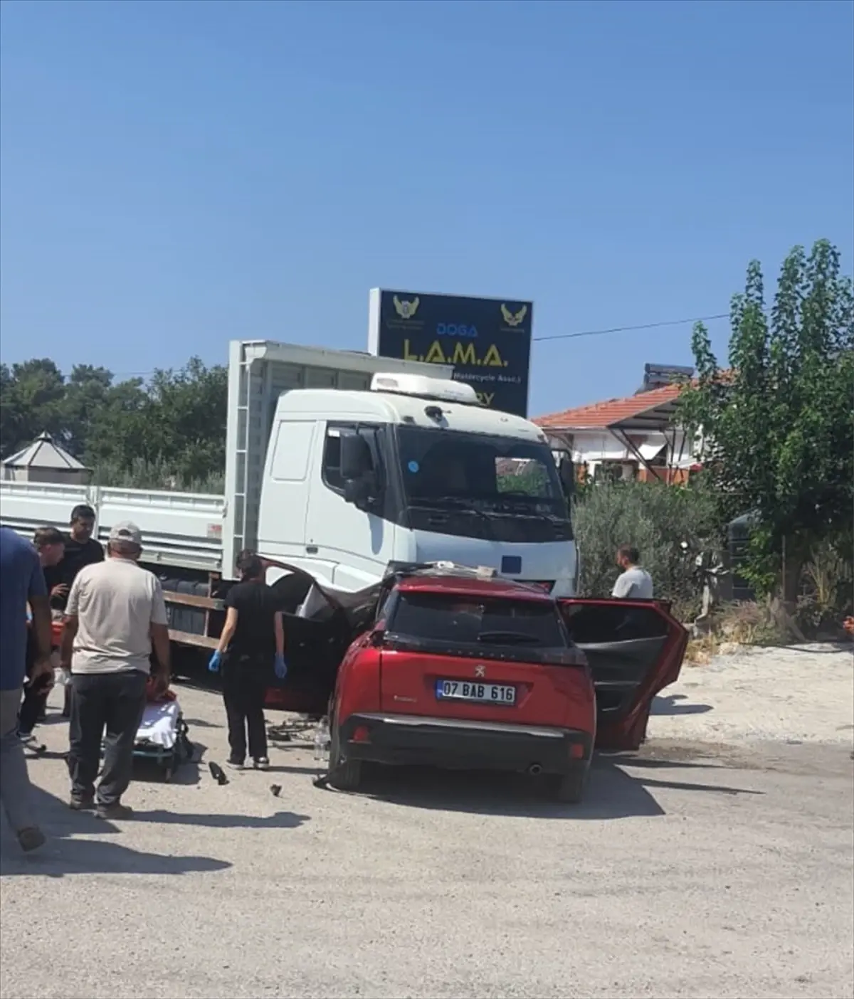 Kumluca'da Trafik Kazası: Bir Yaralı