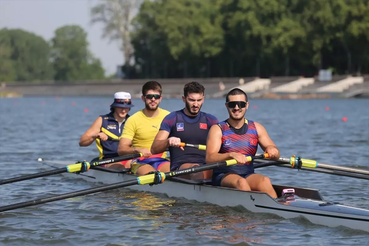 Milli Kürekçiler Meriç Nehri'nde Dünya Şampiyonası İçin Hazırlanıyor