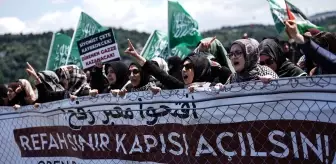 Küresel Gazze Yürüyüşü İstanbul'da Gerçekleştirildi
