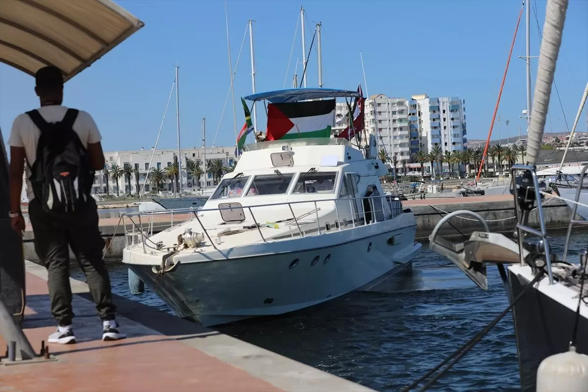 Küresel Sumud Filosu Gazze'ye Doğru Yola Çıktı