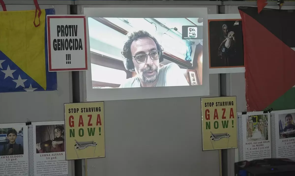 Küresel Sumud Filosu Gazze'ye Doğru Yola Çıktı