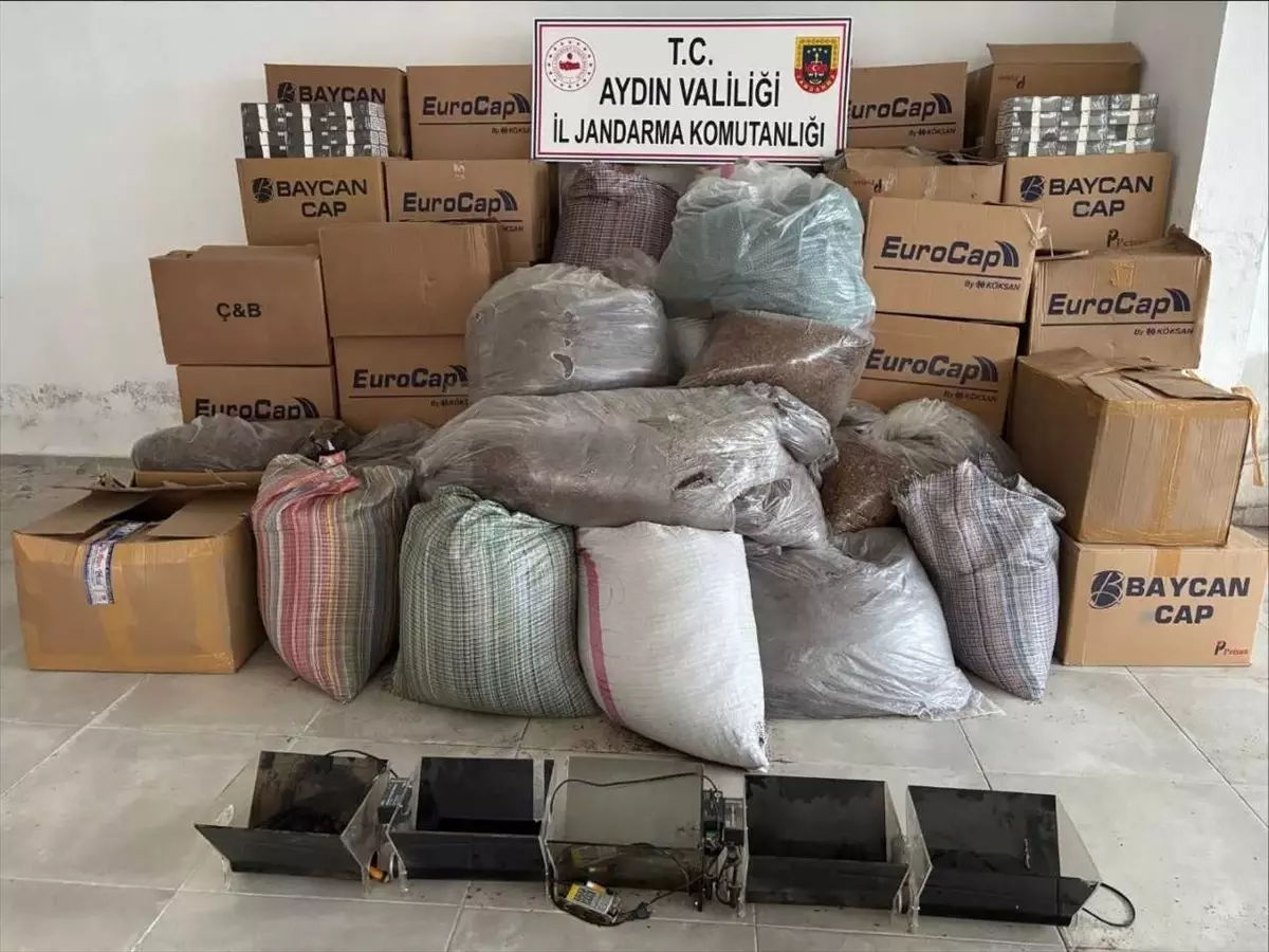 Kuşadası'nda Kaçak Sigara Operasyonu: 3 Gözaltı