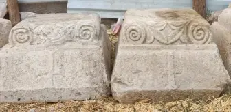 Kütahya'da Tarihi Eser Operasyonu: 4 Bizans Sütun Başlığı Ele Geçirildi