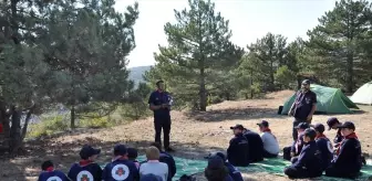 Kütahya'da İzciler, Peygamber Efendimizin İzinde Kamp Düzenledi