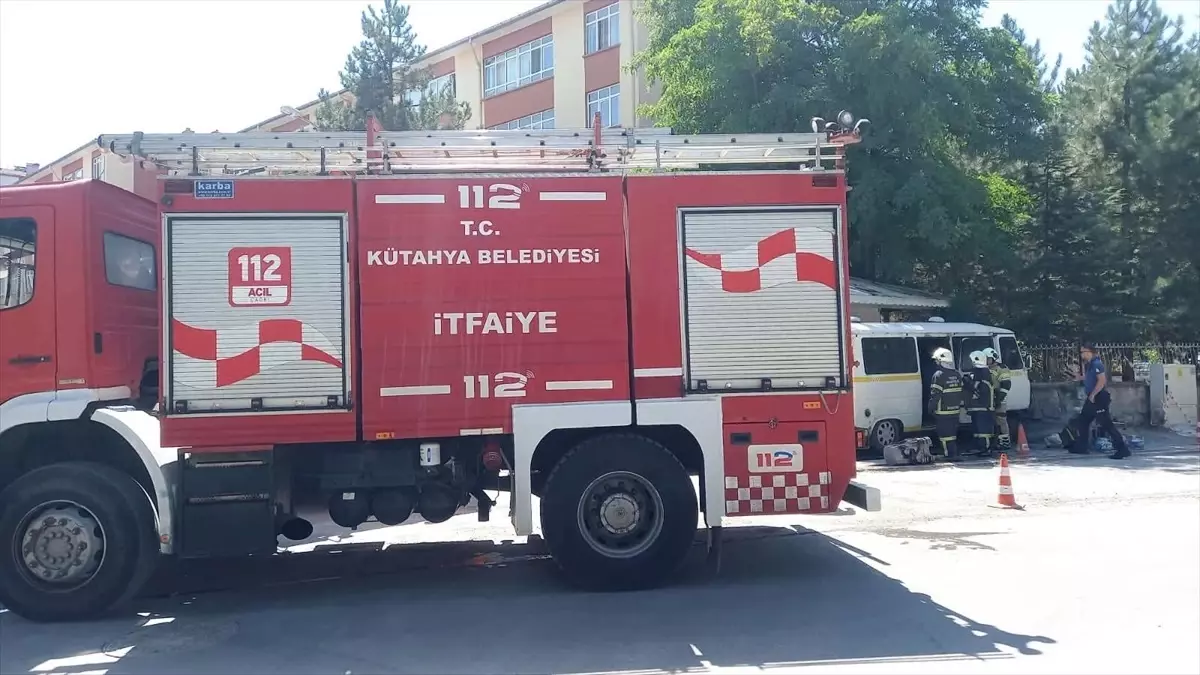 Kütahya'da Çay Ocağında Yangın