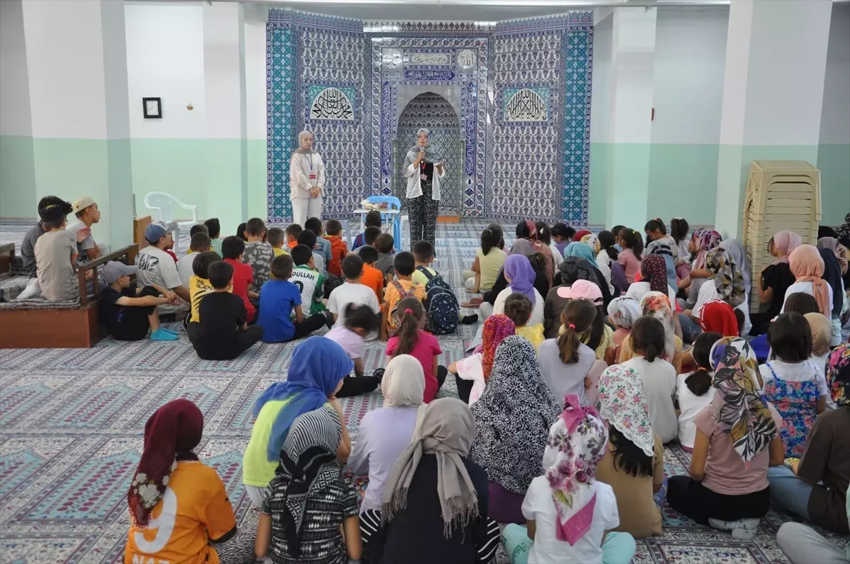 Kütahya'da Yaz Kur'an Kurslarında 112 Acil Çağrı Bilgilendirmesi
