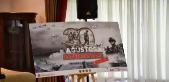 Kuzey Makedonya'da 30 Ağustos Zafer Bayramı resepsiyonu düzenlendi