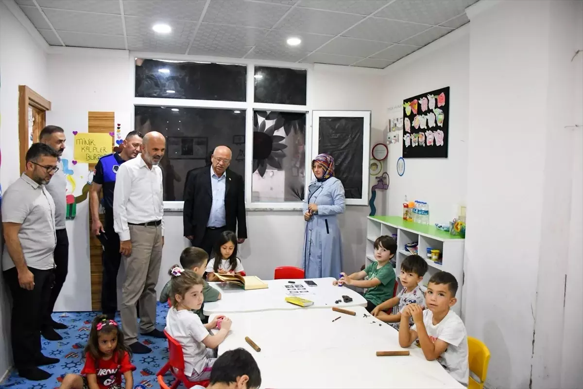 Başkan Topal, Yaz Kur'an Kursu Öğrencilerini Ziyaret Etti