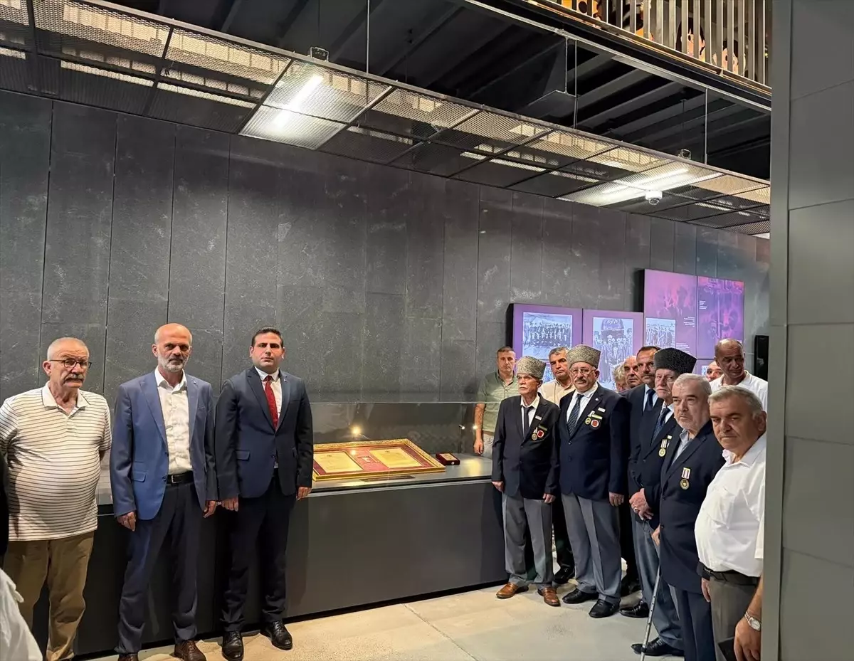 Ladik Protokolü, İstiklal Madalyası için Samsun Müzesi'ni Ziyaret Etti