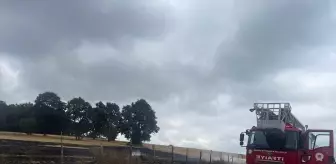 Samsun'da Anız Yangını Ormanlık Alana Ulaşmadan Söndürüldü