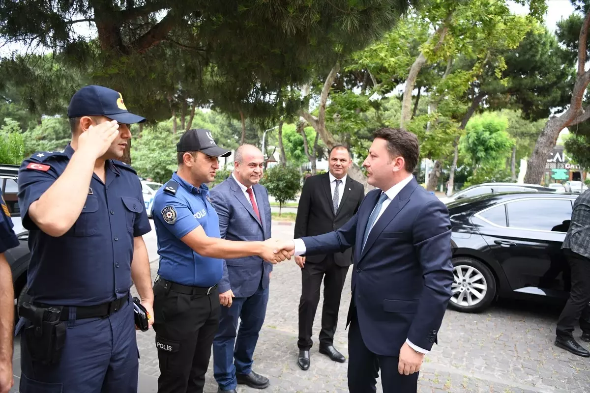 Lapseki Kaymakamı Cafer Ekinci Görevine Başladı