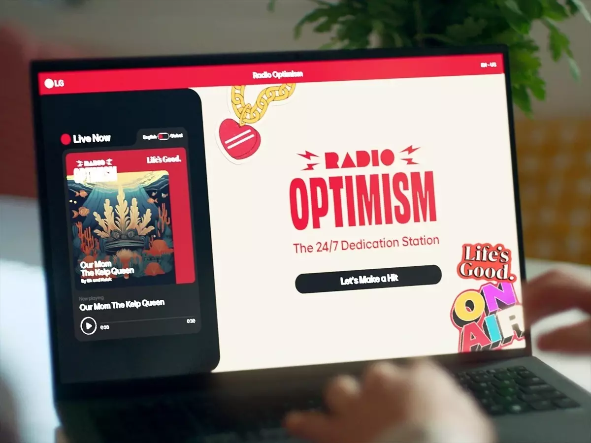 LG, Radio Optimism Kampanyası ile Sosyal Bağları Güçlendirmeyi Amaçlıyor