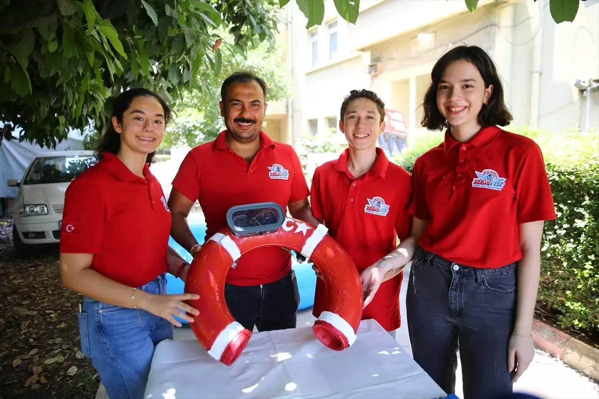 Mersinli Öğrencilerden Otonom Cankurtaran Simidi