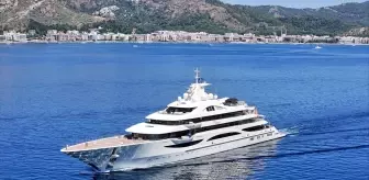 Ultra Lüks 'Alaiya' Yatı Marmaris'ten Ayrıldı